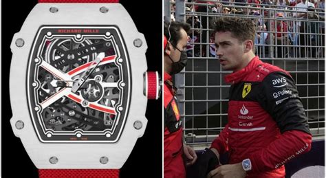 orologio richard mille di leclerc|charles leclerc black magic.